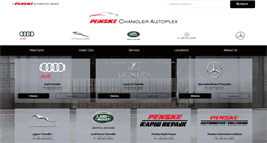 Desktop Screenshot of penskechandlerautoplex.com